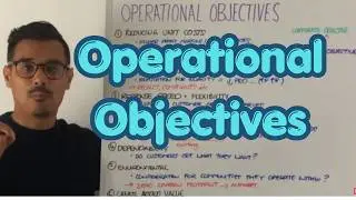 Operational Objectives