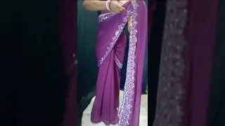 New style & Trending video Durga pujo saree drape video/ Beauty Glam Media#Short#