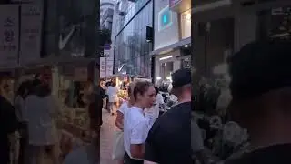 137) Korea Walking Tour. Myeongdong, Seoul. #travel #kpop #blackpink #koreanfood #korean #vlog #food