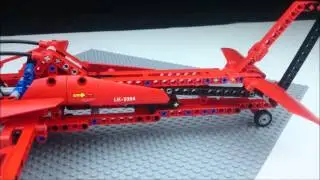 Lego - Technic - 9394 - B-Modell - Propellerflugzeug - Review Deutsch