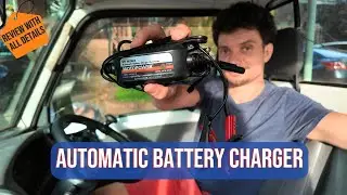 Обзор автоматического зарядного устройства MOTOPOWER (менее 15 долларов!!)