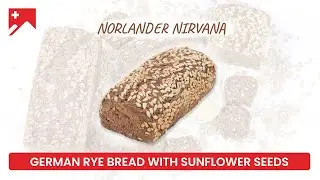 How to Make Perfect Norlander Dark Rye Bread with Sunflower Seeds | SwissBake&reg;
