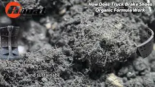 How Does Truck Brake Shoes Organic Formula Work#brakepads #brakelinings #brakeshoes