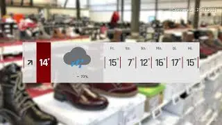 Donnerstag, 25.03.: Das Wetter an den Locations von schuhplus