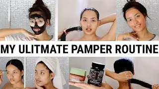 Self care routine at home (ultimate pamper routine)