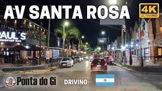 LA AVENIDA SANTA ROSA en la CIUDAD de CASTELAR #driving TOUR 4k 2025 - Partido de Morón - ARGENTINA