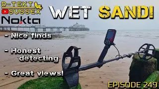 Nokta Triple Score on WET SAND | SC30 Coil | Nice Finds! | Honest Metal Detecting | Episode 249