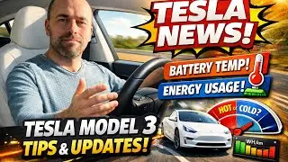 Tesla Model 3 | Battery Temperature, Consumption & Tesla News