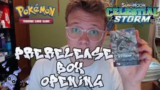 Pokemon Trading Card Game Celestial Storm Prerelease Opening