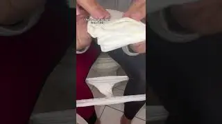 How to make a temporary pad if you need one