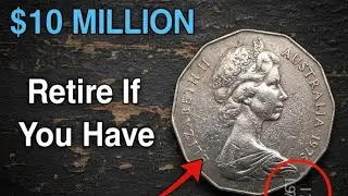 Australia 50 Cent Coins Worth $37.0000 Millions! Australian 50 New Pence Coins Worth To Look For!