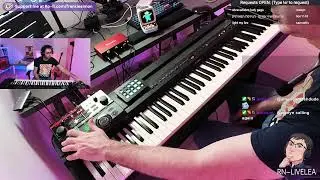 Piano looping with Boss RC-202 - 