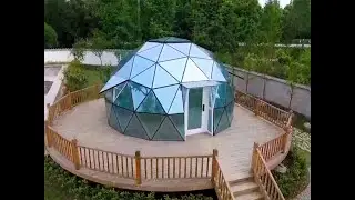 Ультра-роскошная стеклянная купольная палатка-иглу | Купольная палатка для глэмпинга | Современная палатка для глэмпинга