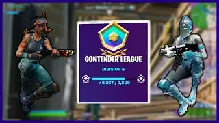 GRINDING CLOSER TO DIVISION 6 W/ LIX! (FORTNITE ARENA DUOS) *ALMOST CLUTCHED THE END ZONE*