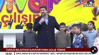 Tarsus Belediyesi Survivor Parkı Açılış Töreni