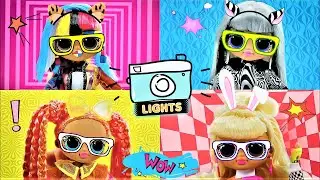 4 НОВЫЕ КУКЛЫ ЛОЛ ОМГ LOL SURPRISE OMG DOLLS SERIES BLACK LIGHTS WORLD