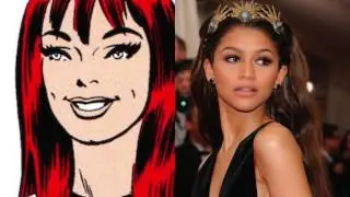 Zendaya playing MARY JANE in Spider-Man: Homecoming ???