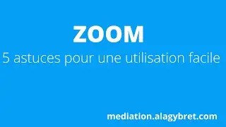 Zoom : 5 astuces pour une utilisation facile