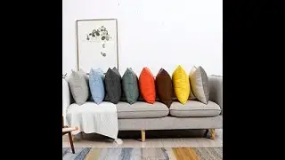 jepeak burlap linen pillow covers