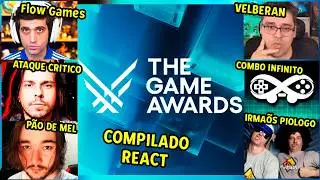 YOUTUBERS REAGEM AOS JOGOS INDICADOS AO GOTY - THE GAME AWARDS 2025!