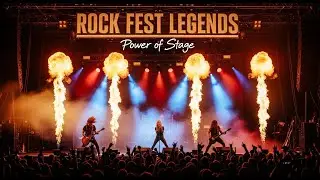 Hard Rock and Heavy Metal Nonstop Rock Guitar Legends Classic Rock Anthems and Rock Ballads Radio