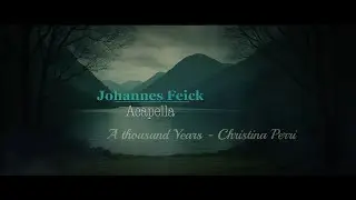 Christina Perri - A thousand years | Acapella Cover
