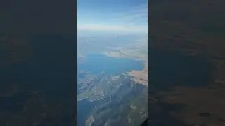 Flying over Flathead Lake and Polson, Montana! July 2025!