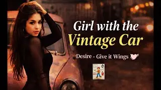 Girl with the Vintage Car | Desire--Give it Wings💘 @inder.stories