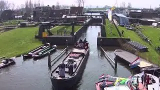 Schutten sluis Langedijk vrijdag tijdens Koolsail 2015