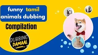 Tamil Funny Animals Voice Over 😂 | Comedy Dubbed Video