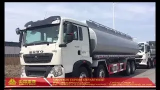 HOWO T5G fuel tanker truck,Oil tanker truck, SINOTURK HOWO T5G 8X4