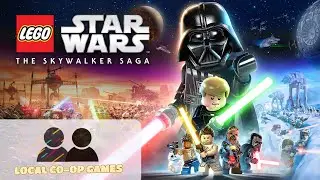 How to Play Splitscreen Multiplayer on LEGO Star Wars - The Skywalker Saga (Gameplay)