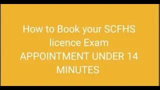 How to book Prometric Exam || how to schedule Prometric exam ||  Prometric exam for SCFHS LICENCE ##