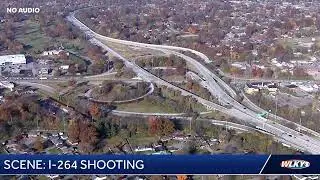 Shooting scene on I-264