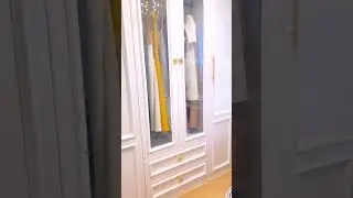 Convenient Cloakroom With Vanity Mirror