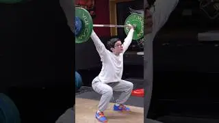 Mateo&rsquo;s Amazing 44kg PR Power Snatch! #WeightliftingGoals