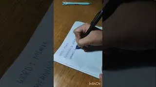 English word meaning#mimic#calmstudyvibes #studywithme #learnenglish #handwriting