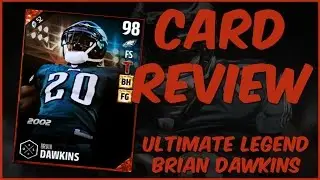 MUT 17 Card Review | Ultimate Legend Brian Dawkins Gameplay + Card Review