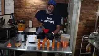 Changing Hot Pepper Ferments To Hot Sauce ( Pop's 