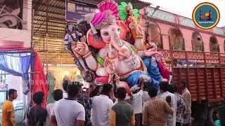 People Lifting Biggest Ganesh Idol by Hands into DCM At Dhoolpet | Ganesh Aagman 2019 Hyderabad