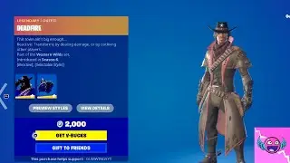 DEADFIRE RETURNS || Nov. 9, 2023 Fortnite Item Shop