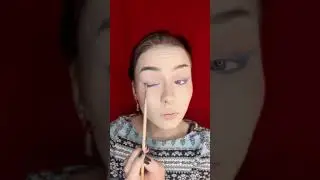 Easy #Christmas #makeup #100daysofmakeup