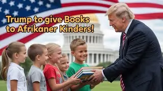 Трамп подарит книги африканерским детским садам.