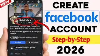 How to Create Facebook Account 2026 | Step By Step Process