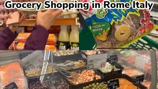 Inside an Italian supermarket - Rome
