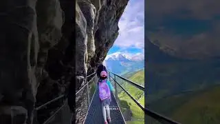 First Cliff Walk Grindelwald Switzerland 🇨🇭
