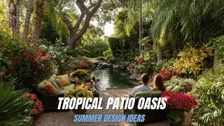 Tropical Patio Oasis: Ultimate Summer Design Guide for a Stylish, Serene & Relaxing Retreat