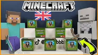 MINECRAFT ПОНЕДЕЛЬНИК! Mob Head Mini, новая серия 2024, коллекционные геймерские фигурки, подарочная коробка