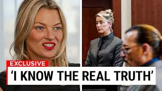 Kate Moss DISGUSTED By The Amber Heard Trial..
