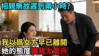 33歲老板相親裝窮無故遲到兩小時，我以爲女方早已離開，她的態度讓我太意外#老年生活 #人生感悟 #情感共鸣 #感人壹幕 #故事分享 #故事 #老年生活